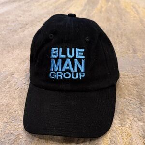 Vintage The Blue Man Group Hat Black made in USA